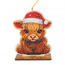 Figurine à diamanter - Crystal Art D.I.Y - Vache des Highlands