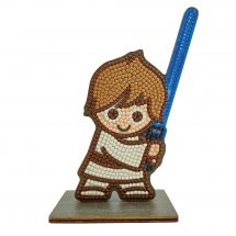 Support à diamanter - Crystal Art D.I.Y - Luke Skywalker