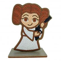 Support à diamanter - Crystal Art D.I.Y - Princesse Leia