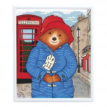 Kit de broderie Diamant sur cadre - Crystal Art D.I.Y - Paddington