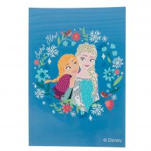 Kit de broderie Diamant enfant - Crystal Art D.I.Y - Coffret multi-activités Reines des Neiges