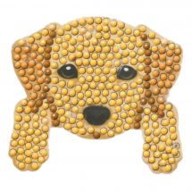 Sticker broderie Diamant - Crystal Art D.I.Y - Autocollant - Chien