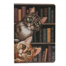 Carnet broderie Diamant - Crystal Art D.I.Y - Chats dans la librairie