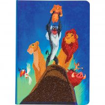 Carnet broderie Diamant - Crystal Art D.I.Y - Simba