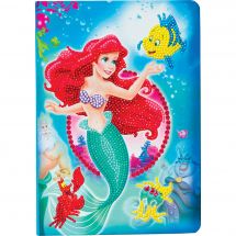 Carnet broderie Diamant - Crystal Art D.I.Y - La petite sirène