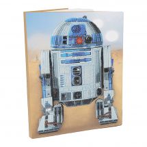 Carnet broderie Diamant - Crystal Art D.I.Y - R2-D2