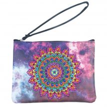 Pochette Broderie Diamant - Crystal Art D.I.Y - Mandala magique