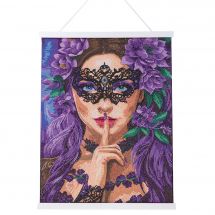 Bannière à diamanter - Crystal Art D.I.Y - Murmure des fleurs