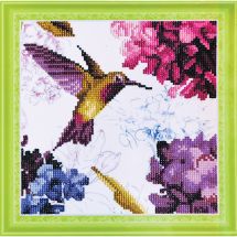 Support carton broderie Diamant - RTO - Colibri