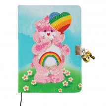 Carnet broderie Diamant - Crystal Art D.I.Y - Journal secret - Bisounours