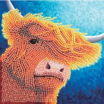 Carte broderie Diamant - Crystal Art D.I.Y - Highland