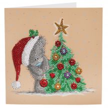 Carte broderie Diamant - Crystal Art D.I.Y - Saison des paillettes