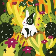 Canevas Pénélope  - Canevas Fatal - Doux désert