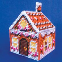 Kit de support à broder - Canevas Fatal - Maison pain d'épices