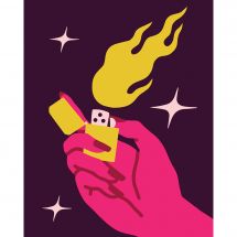 Kit canevas - Canevas Fatal - Light it up