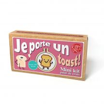 Mini kit point de croix - The Crafty Kit Compagny - Je porte un toast !