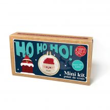 Mini kit point de croix - The Crafty Kit Compagny - Ho ho ho ! 
