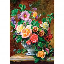 Puzzle  - Castorland - Fleurs dans un vase - 500 pièces