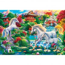 Puzzle  - Castorland - Jardin de licornes - 1500 pièces
