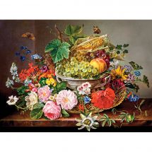 Puzzle  - Castorland - Nature morte aux fleurs - 2000 pièces