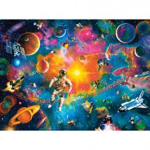 Puzzle  - Castorland - Homme dans l'espace - 2000 pièces