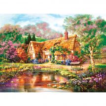 Puzzle  - Castorland - Crépuscule à Woodgreen - 3000 pièces