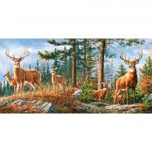 Puzzle  - Castorland - Famille royale des cerfs - 4000 pièces