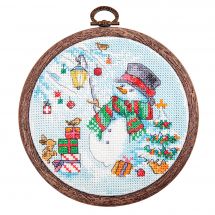 Kit broderie point de croix - Charivna Mit - Noël sous la neige