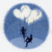 Kit broderie point de croix - Charivna Mit - Tu es mon univers