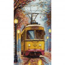 Kit broderie point de croix - Charivna Mit - Vers la maison 