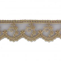 Dentelle au mètre - LMC - Dentelle beige (3 cm)