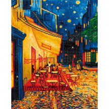 Kit de broderie Diamant - Diamond Dotz - Café de nuit de Van Gogh