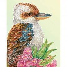 Kit de broderie Diamant - Diamond Dotz - Kookaburra et Gum Blossom