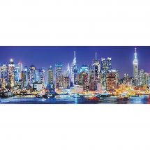 Kit de broderie Diamant - Diamond Dotz - Une ville, la nuit