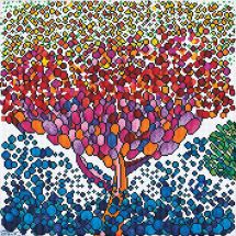 Kit de broderie Diamant - Diamond Dotz - L'arbre sur Mars
