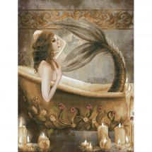 Kit de broderie Diamant - Diamond Dotz - Sirène à l'heure du bain
