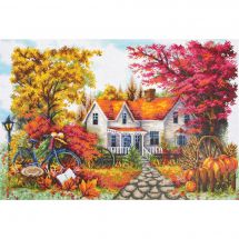 Kit de broderie Diamant - Diamond Dotz - Jours d'automne