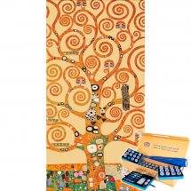 Coffret Masterclass broderie Diamant - Diamond Dotz - L'arbre de vie d'après Klimt
