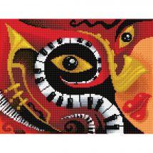 Kit de broderie Diamant - Diamond Dotz - Jazz