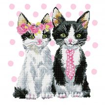 Kit de broderie Diamant - Diamond Dotz - Mr et Mme Rose