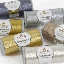 Fil à broder métallisé - DMC - Fil métallisé Diamant Grandé