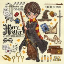 Kit broderie point de croix - Dimensions - Harry Potter
