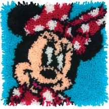 Kit de coussin point noué - Dimensions - Minnie