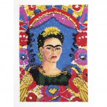 Kit broderie point de croix - DMC - Frida Kahlo