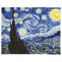 Kit broderie point de croix - DMC - La nuit étoilée