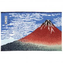 Kit broderie point de croix - DMC - Le Fuji Rouge