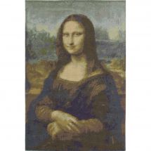 Kit canevas - DMC - La Joconde - Portrait de Mona Lisa