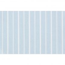 Toile au mètre - DMC - Tissu au mètre 150 cm - Fond bleu rayures blanches