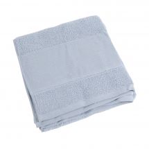 Serviette de toilette à broder  - DMC - Serviette Bleu Nuage