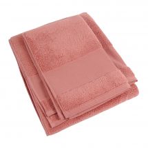 Serviette de toilette à broder  - DMC - Lot de 2 serviettes éponge Canyon